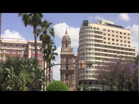 Views of Malaga from an open-top bus - 3rd June, 2011