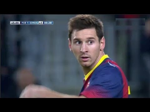 Barcelona vs  Málaga 3-0 All Goals & Highlights | 26/01/2014 Barcelona 3-0 Malaga