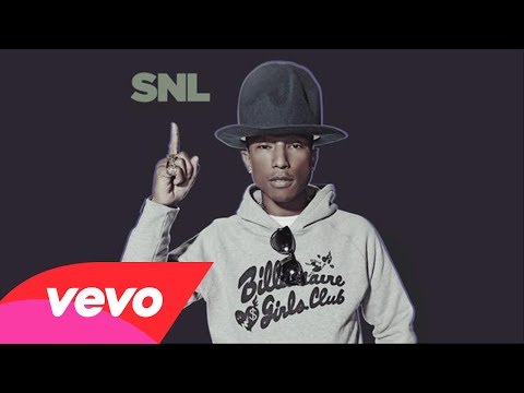 Pharrell Williams - Marilyn Monroe (Live on SNL)