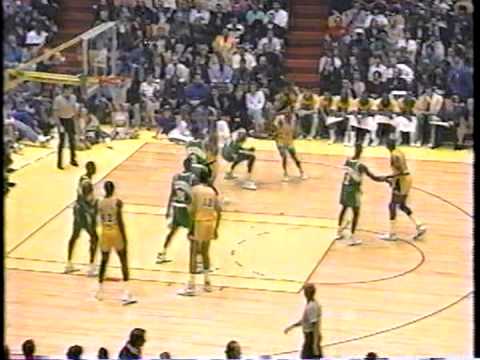 NBA Greatest Duels: Magic Johnson vs Shawn Kemp (10 Blocks) (1991)