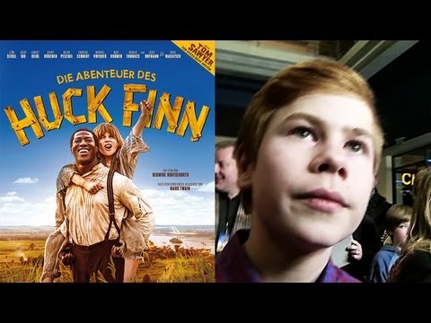 Die Abenteuer des Huck Finn (Premiere Berlin + Interviews + Filmscenen)