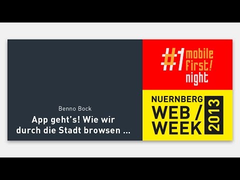 #nueww — App geht's! (Benno Bock)