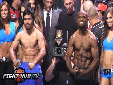 Pacquiao vs. Bradley 2: Full weigh in and face off video