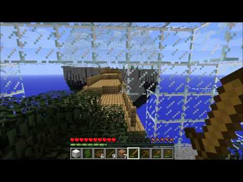 Aaron No Minecraft Biosphere Mod - 01 - VACA ! , A SERIO ?