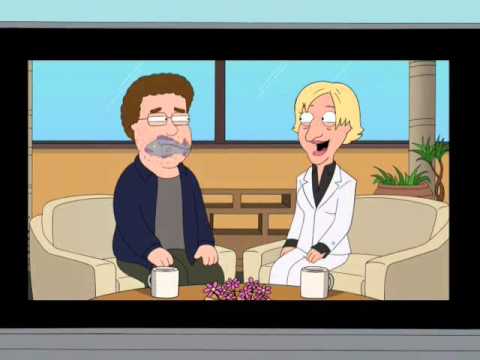 Family Guy-seth rogen meets ellen degeneres