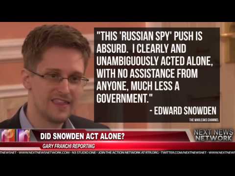 Did Snowden Act Alone?