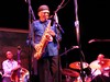 Charles Lloyd, with Reuben Rogers & Eric Harland, Santa Barbara 9-2006, Image by Scott Williams