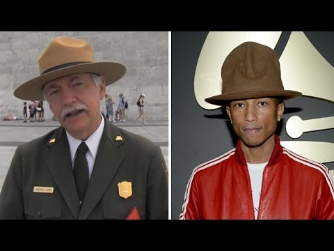 National Parks Head Talks Pharrell's Hat