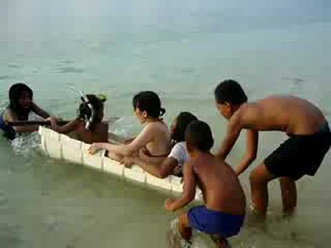 boat trip in TUVALU