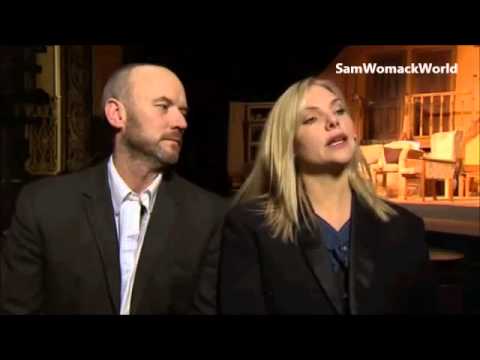 ITV Granada Reports - Samantha Womack on set of HOPE