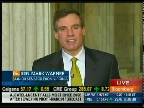 Mark Warner talks jobs bill on Bloomberg