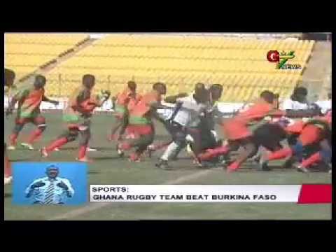 Ghana Rugby Team Beat Burkina Faso