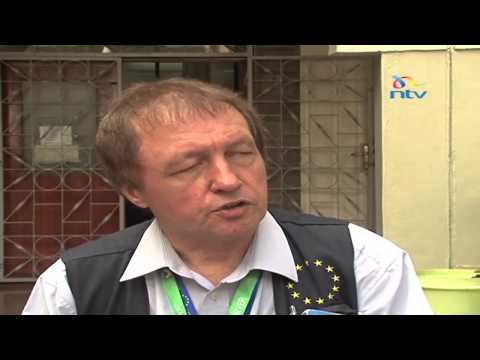 EU Observer Mission visits IEBC warehouses