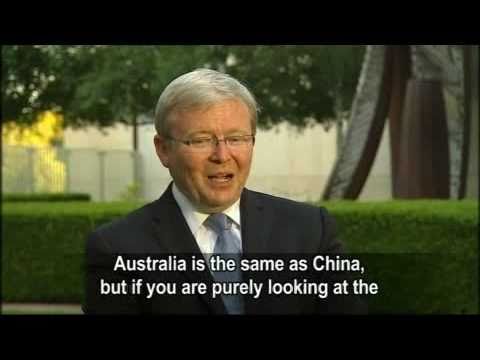 Kevin Rudd Interviewed on Mandarin News Australia