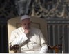 Pope Francis attends his weekly General Audience in St. Peter's Square at the Vatican, Wednesday, Oct. 23, 2013. Pope Francis temporarily expelled a German bishop from his diocese on Wednesday because of a scandal over a 31-million-euro (42 million dollar) project to build a new residence complex in the diocese of Limburg, but refused popular calls to remove him. The decision was taken after Francis met in the past week with Bishop Franz-Peter Tebartz-van Elst and the head of the German bishops' conference, Archbishop Robert Zollitsch.