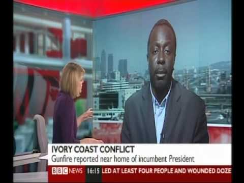 Ayo Johnson -- BBC Interview - Côte d'Ivoire - Fight for Abidjan