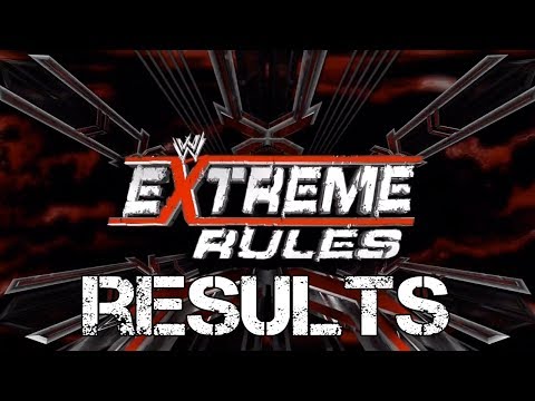 WWE Extreme Rules 2014 Full Show Results