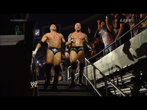 WWE Extreme Rules 2014 - The Shield vs Evolution Highlights HD