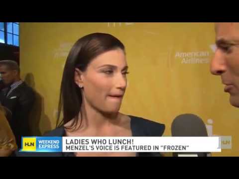 josh groban, idina menzel interview