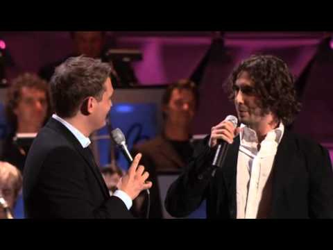 Michael Buble and Josh Groban (Live)