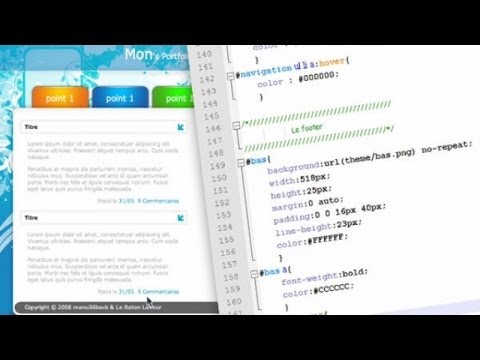 Tutoriel HTML-CSS : Créer un site web : Intégration