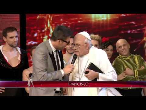 El Papa Francisco en Showmatch - HQ (Imitación de Freddy Villarreal)