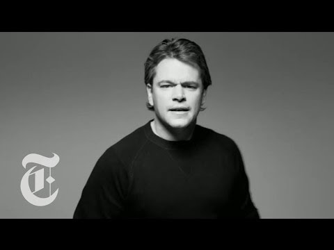 14 Actors Acting - Matt Damon