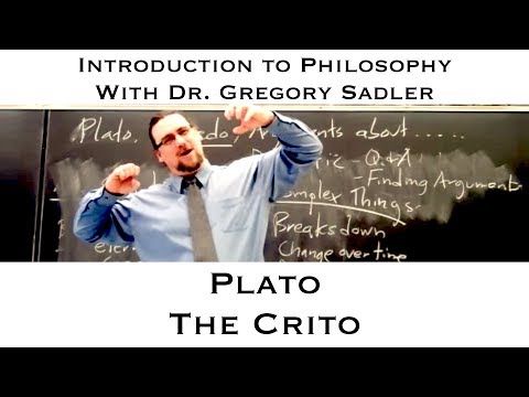 Intro to Philosophy: Plato's Crito