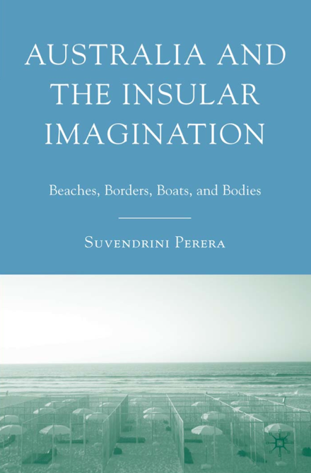 ourcatastrophe:

hey everyone I’m (finally) reading suvendrini perera’s “australia and the insular imagination&#8221; right now and it’s really good, one of the best books I’ve ever read about australia
so far she’s been talking a lot about the construction of australia as an “island continent&#8221; and the idea of the sea as a blankness, a vacancy, somehow qualitatively beyond national power. she links that really persuasively to the necessity to the colonial project of clear borders, borders clearer than human experience permits — for example, Indigenous people living in coastal areas rarely had such a binary distinction between ocean and land.  she also talks a lot about the importance of the beach and the “bronzed Aussie&#8221; idea to the white nationalist imaginary, and how the conceptions of the idyllic beach and the impassable, empty sea bounding a coherent (i.e. homogeneous) nation are troubled by the reality of asylum seekers arriving by sea and other signs of the permeability of the ocean.  I think even if you’re not interested in Australia it’d be an interesting read and instructive to compare to your local situation. 
you should consider buying it or requesting it at your local library, because perera is not a mega celebrity academic and probably isn’t making a killing, but I really want more people to read and talk about it so if like me you have a bank balance under zero, here’s a pdf 
