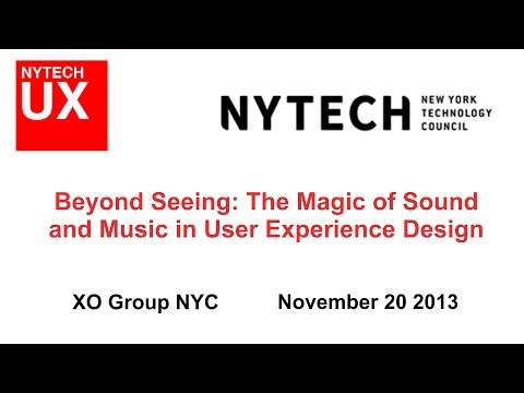 Beyond Seeing: The Magic of Sound and Music in User Experience Design