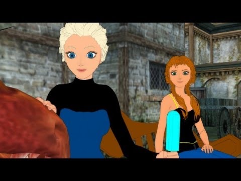 Elsa, Anna and the Popsicle (OlafVids Shorts) - Frozen