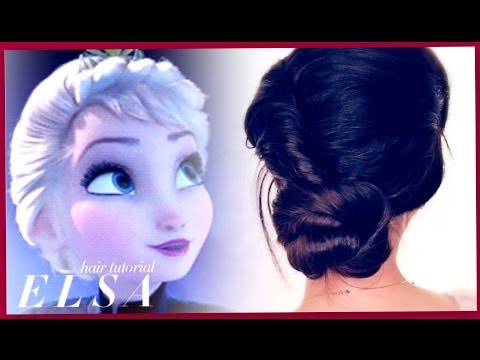 reuploaded  ★FROZEN ELSA'S Coronation HAIR TUTORIAL | Disney HAIRSTYLES