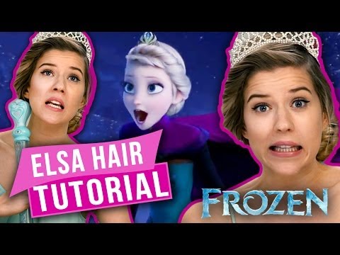 Meghan Rosette's 'Frozen' Addiction - Elsa Coronation Hair Tutorial