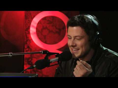 Cory Monteith in Studio Q