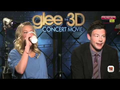 Interview: Cory Monteith & Heather Morris - 'Glee - The 3D Concert Movie'