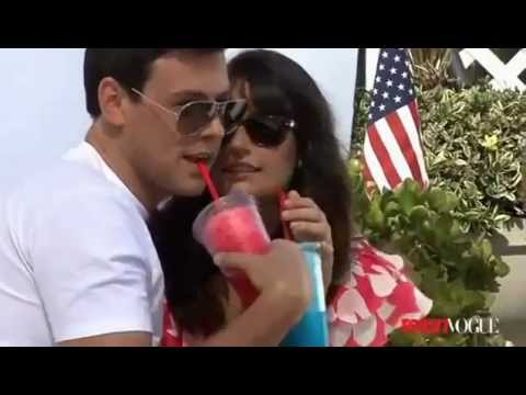 Lea Michele Cory Monteith and interview on their Teen Vogue Shoot - Sub.Español