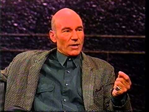 Pat Sajak Show with Patrick Stewart--1990