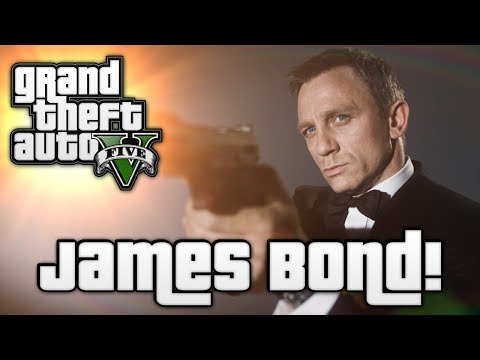 GTA V: JAMES BOND! (Grand Theft Auto 5 Online Funny Moments)