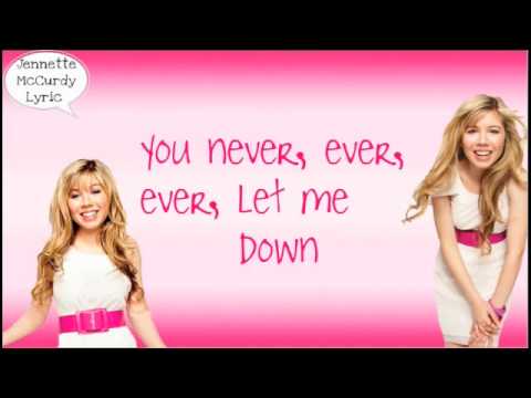 Jennette McCurdy - Never Let Me Down - ( Lyrics On Screen ) HQ  (LIVE) FULL SONG