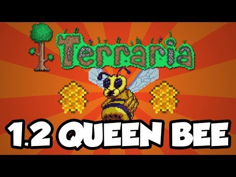 Terraria 1.2 Console Features - Queen Bee / Bee Hives (Terraria Console 1.2 Update)