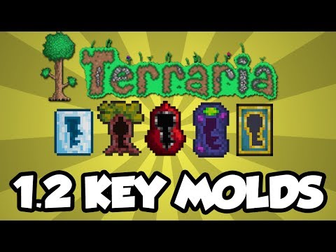 Terraria 1.2 Console Features - Key Molds / Dungeon Chests (Terraria Console 1.2 Update)