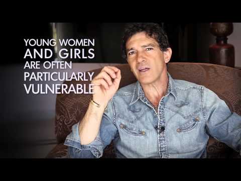 Antonio Banderas - Stop Violence Against Women Now!