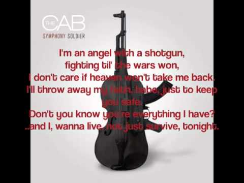 Angel With A Shotgun - The Cab (Lyric Video)