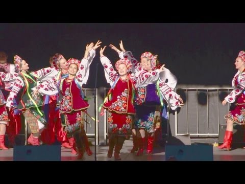 European Festival 2013 - Ukraine & Serbia Dances