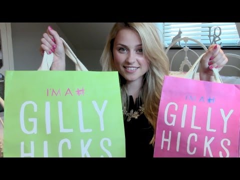 Gilly Hicks Haul + GIVEAWAY!!!