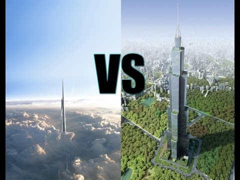 The worlds new tallest buildings: Kingdom Tower or Sky City?