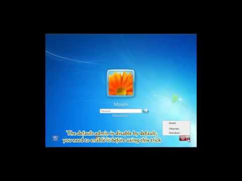 How to Unlock Windows 7 Password When Locked Out Of Computer?