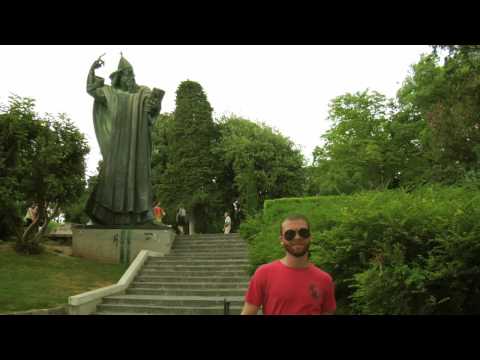 Split, Croatia #10 Statue of Grgur Ninski