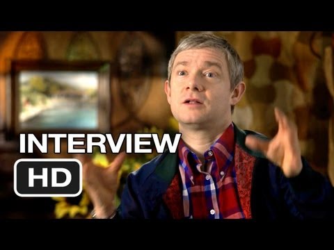 The Hobbit: An Unexpected Journey Martin Freeman Interview - Bilbo (2012) HD