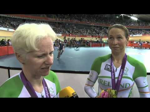 Catherine Walsh & Fran Meehan Silver Medal Interview 02/09/12 London Paralympics